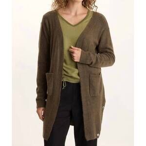 NEW XCVI bayek cardigan in chesapeake pine